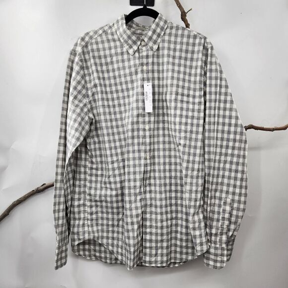 J. Crew Other - J. Crew stretch secret wash shirting organic cotton